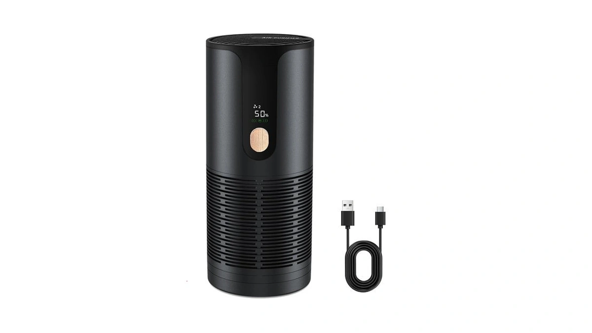 Arint Mini Car Air Purifier-true Hepa Portable... - Coupon