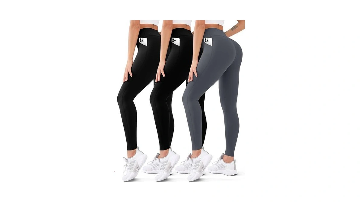 3 Pack High Waisted Leggings For Women Butt Lift... - Coupon