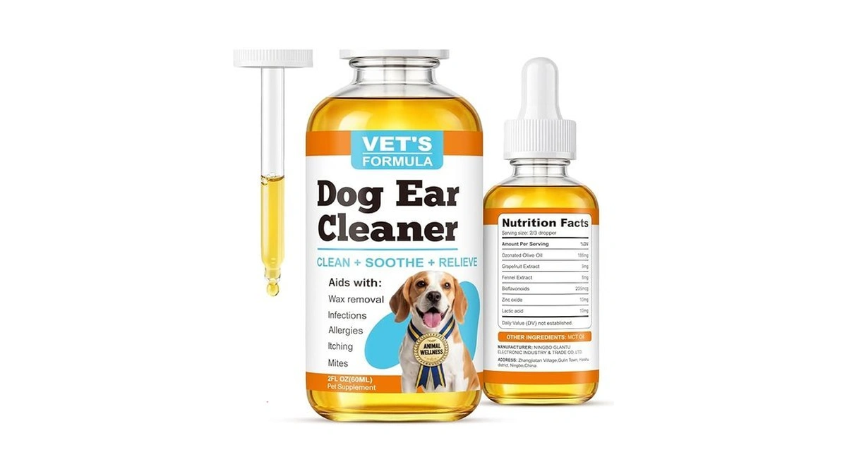 Mnqaxz Dog Ear Cleaner And Infection Treatment... - Coupon