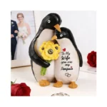 Yhsolar Gifts For Wife Penguin Statue Couple With... - Coupon