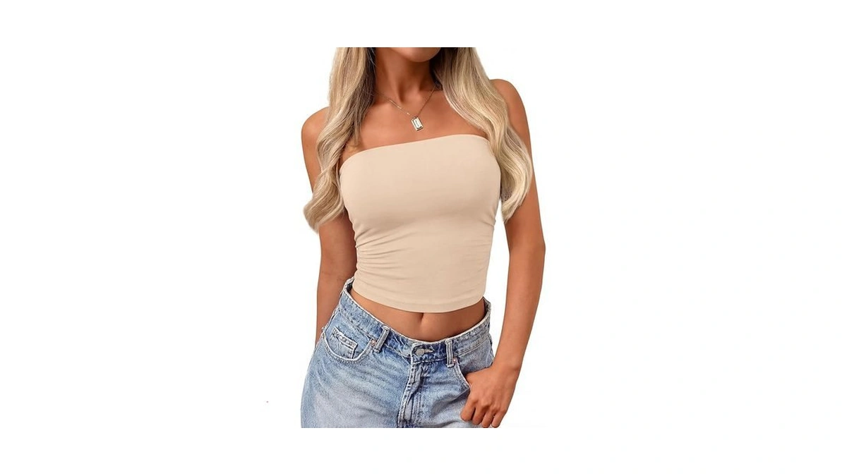 Prettygarden Womens Tube Top 2026 Summer Going Out... - Coupon