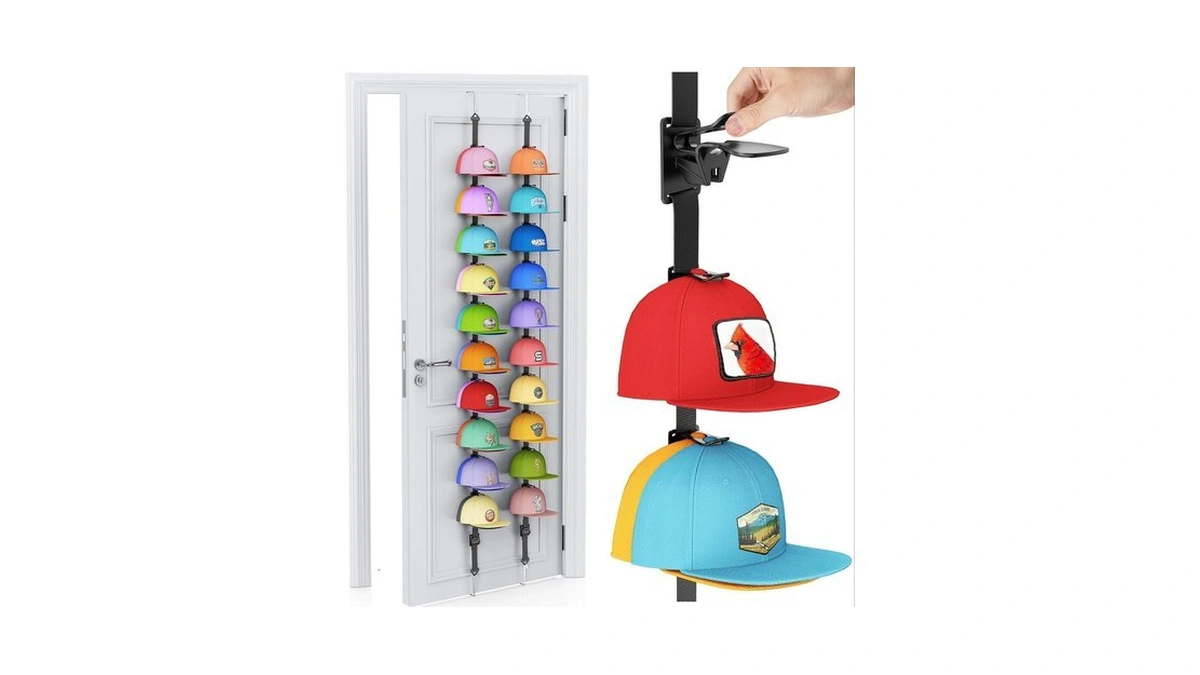 Axu Hat Rack For Door Hat Organizer For Baseball... - Coupon