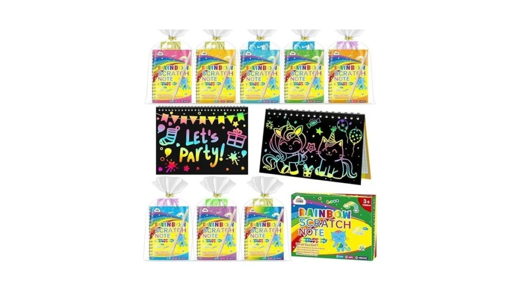 Zmlm 4 Pack Scratch Art Party Favors Birthday Party... - Coupon