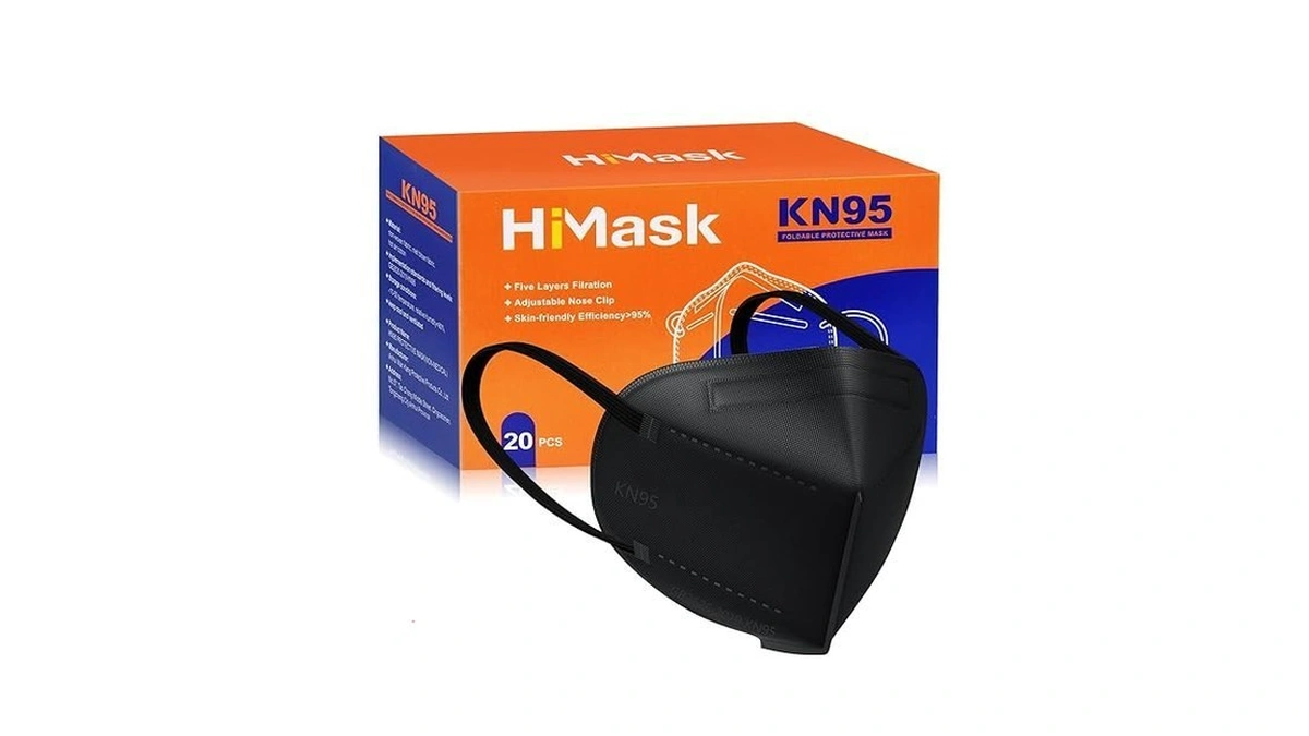 Himask Kn95 Face Masks 20 Pack 5 Layer Dust... - Coupon
