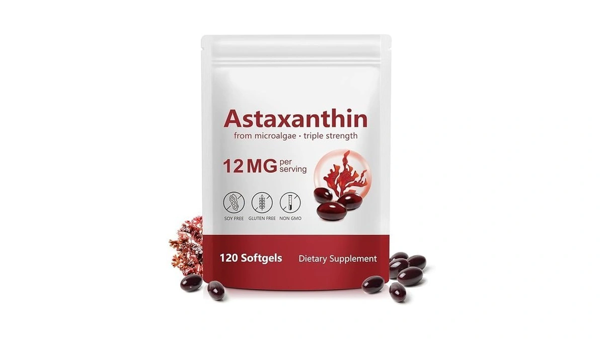 Astaxanthin Supplements 12mg 120 Softgels Premium... - Coupon