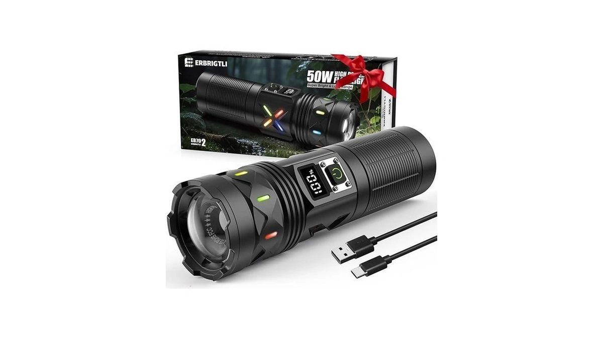 Erbrigtli Flashlights High Lumens 100000... - Amazon Promo Code