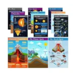 Pajean 12 Pcs Earth Science Classroom Decor 17x11... - Coupon