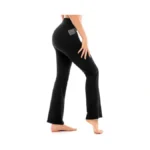 Walifrey Flare Leggings With Pocket For Women High... - Coupon