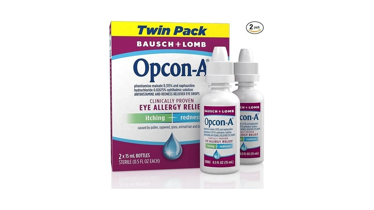 Opcon-a Allergy Eye Drops Antihistamine And Redness... - Coupon