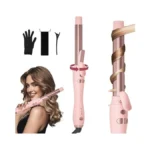 Extra-long Barrel Rotating Curling Iron With Short... - Coupon