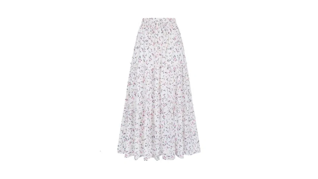 Arolina Skirts For Women 2026 High Waist Ruffle... - Coupon