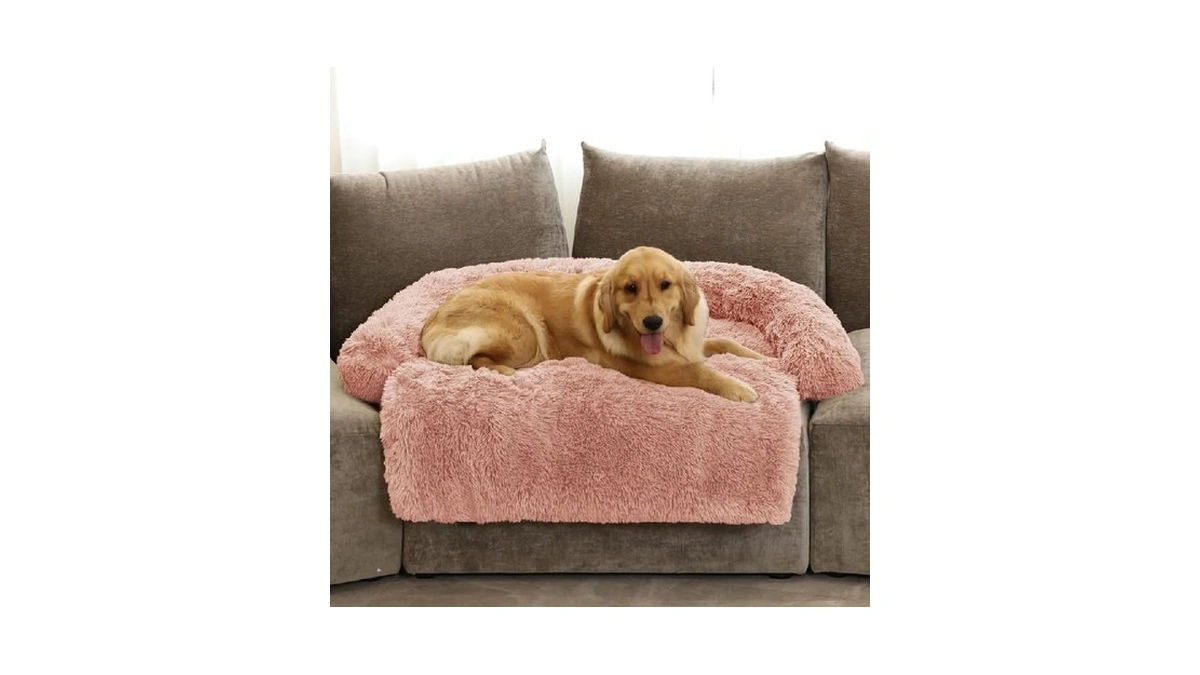 Ggib Calming Dog Bed Fluffy Plush Dog Mat For... - Coupon