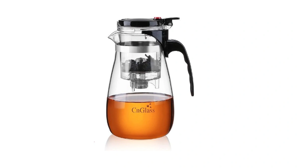 Cnglass Glass Teapot With Removable Infuser 30 5oz... - Coupon