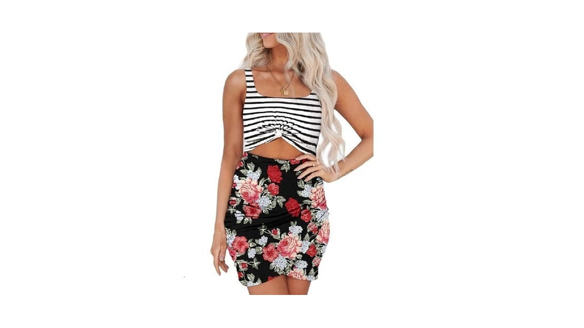 Acelitt Summer Dresses For Women 2025 Cut Out Twist... - Coupon