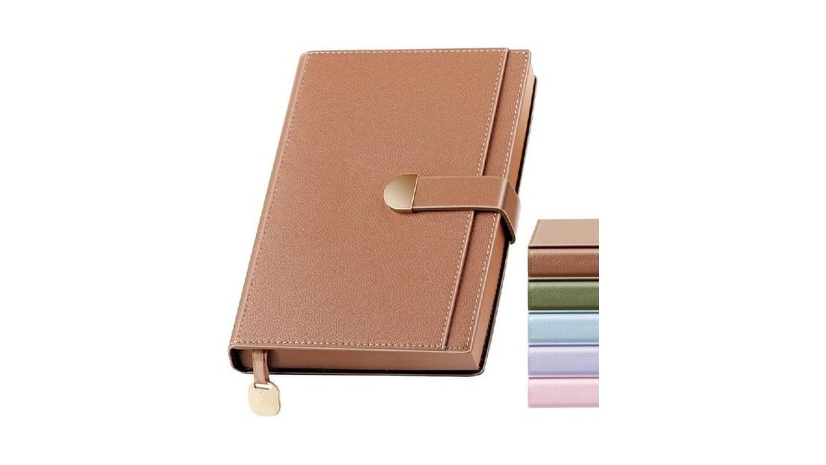 Lined Journal Notebook For Men Women 300 Numbered... - Coupon