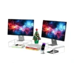 X-cosrack Clear Acrylic Monitor Stand Riser 3... - Coupon