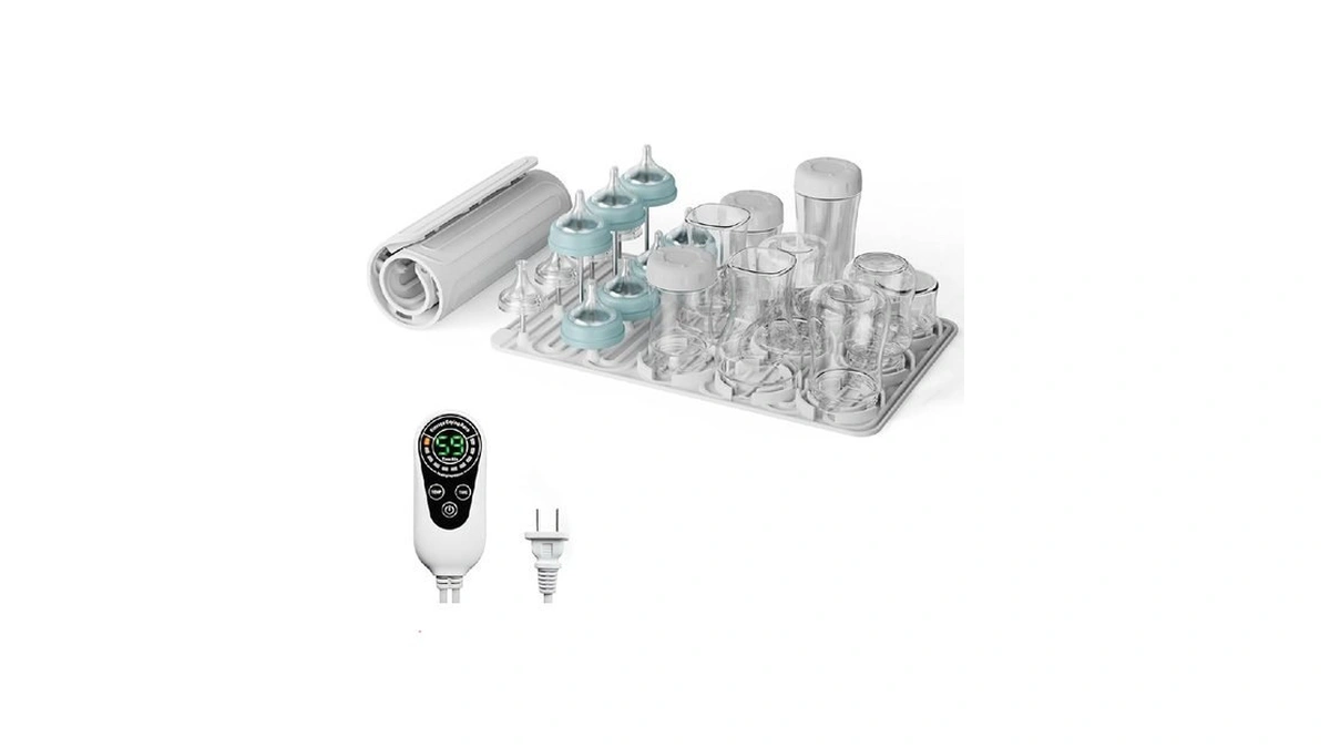 Ryjnm Baby Bottle Drying Rack Electric Bottles Rack... - Coupon