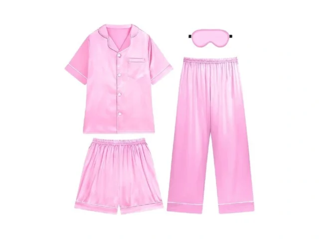 Weixinbuy Girls Pajama Set Silk Satin Pajamas For… – Coupon