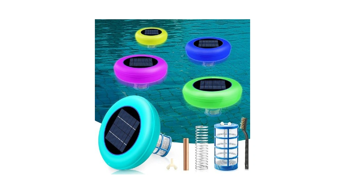 Solar Pool Ionizer Floating Water Cleaner And Keeps... - Coupon