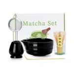 Black Matcha Whisk Set - 5pcs Matcha Set Includes... - Coupon