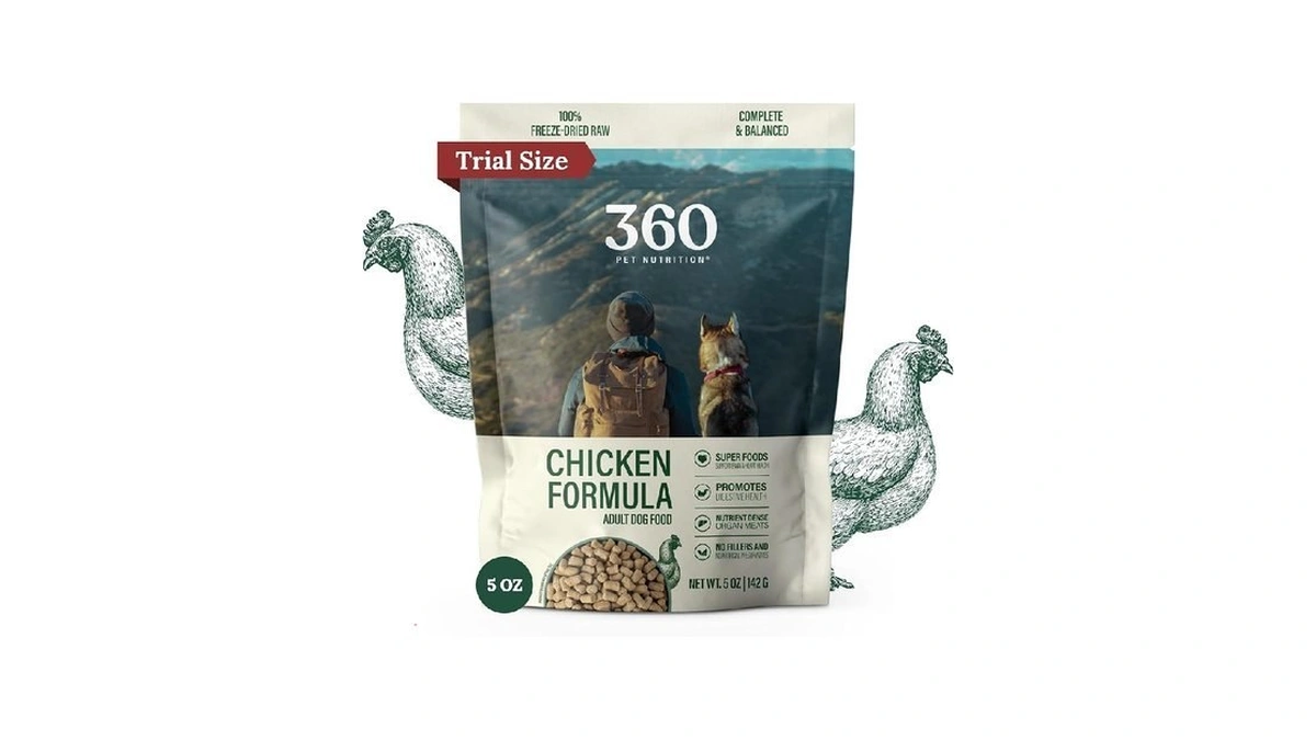 360 Pet Nutrition Freeze-dried Raw Dog Food Chicken... - Coupon