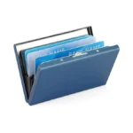 Louebica Stainless Steel Credit Card Wallet Rfid... - Coupon