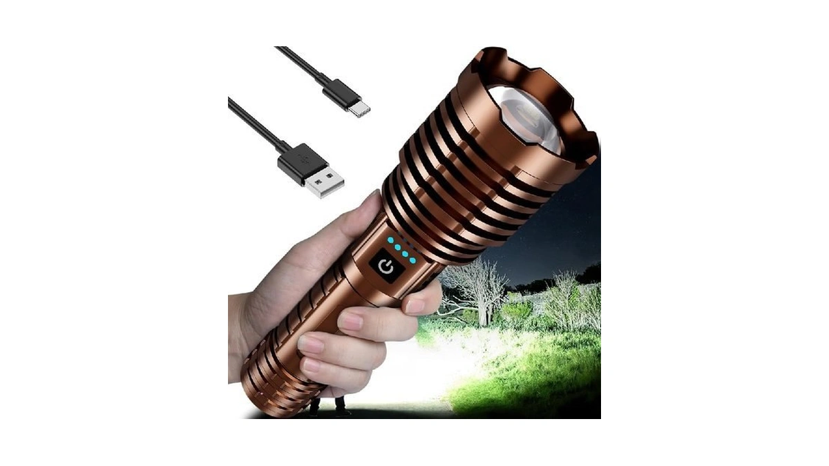 Super Bright Flashlight 5000 000 High Lumens Led... - Coupon