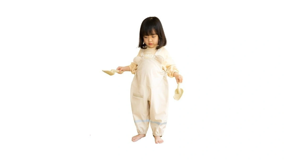Aguard Rain Pants Kids Suspender Waterproof... - Coupon