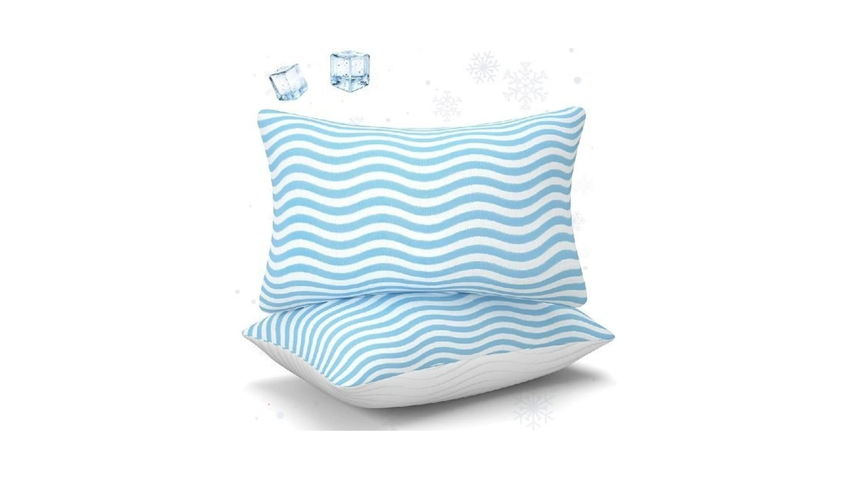 Sleepdiary Pillows Queen Size Set Of 2 Adjustable... - Coupon