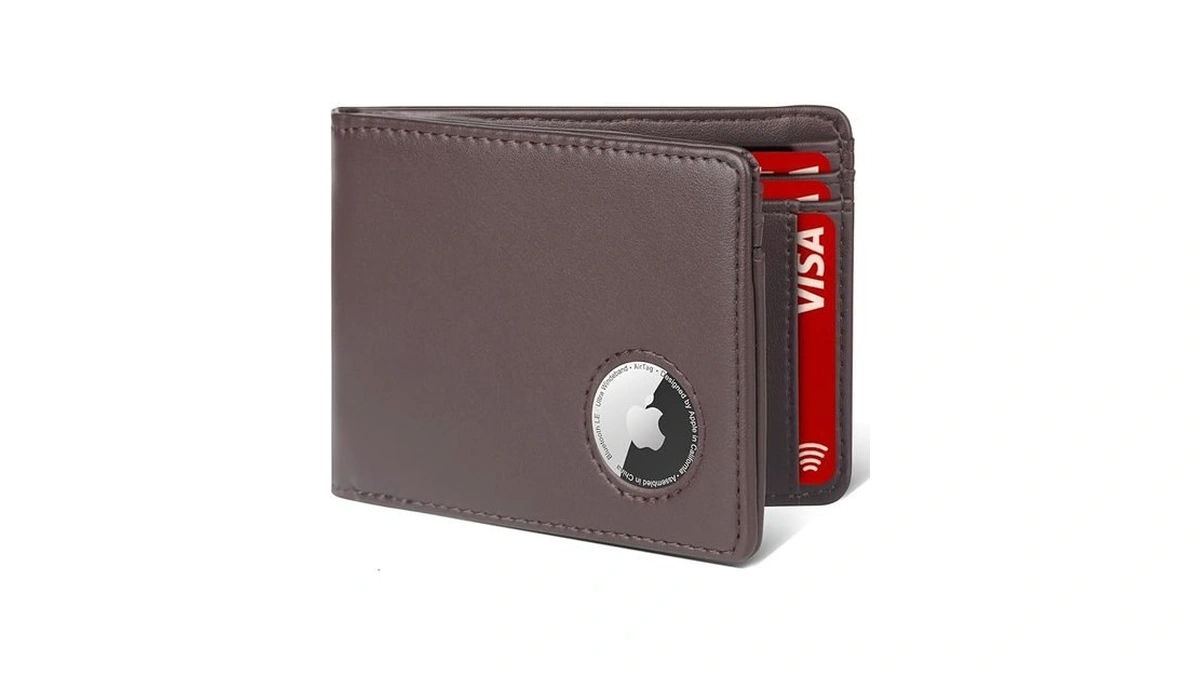 Miroddi Airtag Wallet For Men Slim Leather Mens... - Coupon