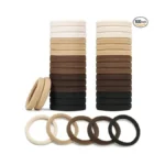 Mia Klein Hair Ties Black 100count Extra Thick 5cm... - Coupon
