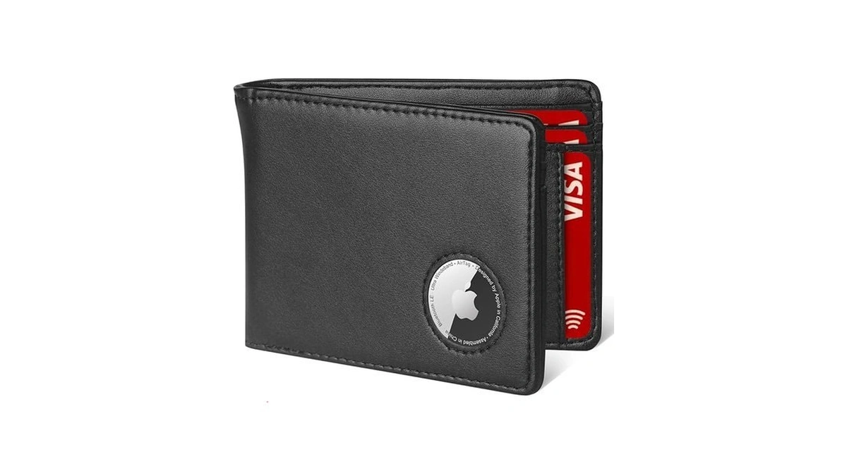 Miroddi Airtag Wallet For Men Slim Leather Mens... - Coupon