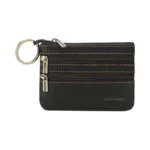 Jack Chris Coin Purse Pouch For Men Genuine Leather... - Coupon