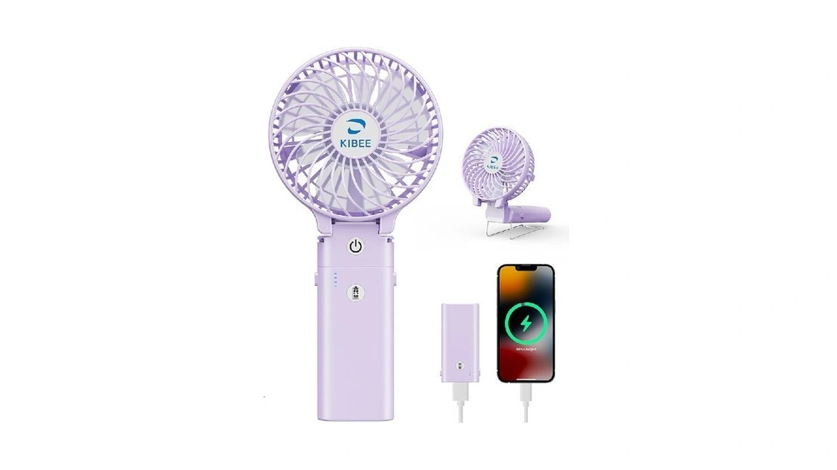 Kibee Portable Handheld Fan - 5200mah Usb... - Amazon Promo Code