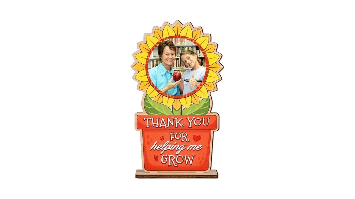 Waahome Teacher Picture Frame Sunflower Teacher... - Coupon
