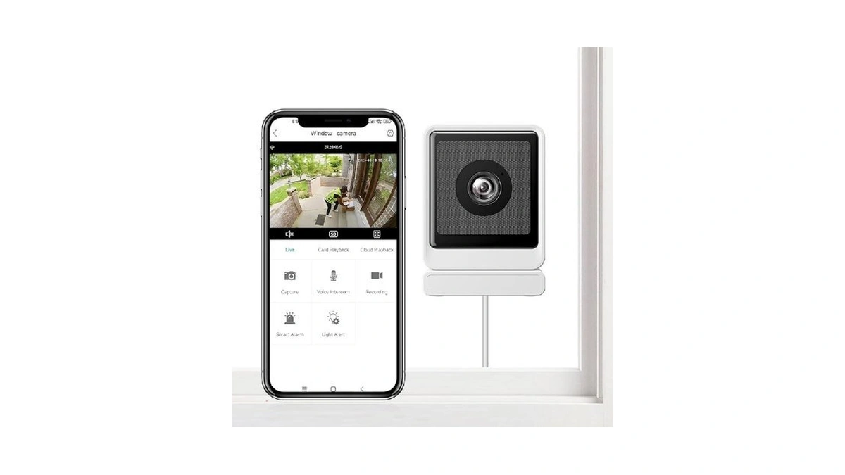 Villa Art 3mp 2k Window Security Camera 2 4g 5g... - Coupon