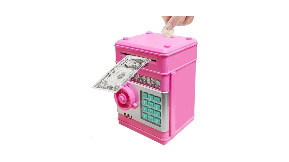 Totola Piggy Bank Electronic Mini Atm For Kids Baby... - Coupon