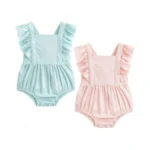 Simplee Kids Newborn Infant White Rompers Baby... - Coupon
