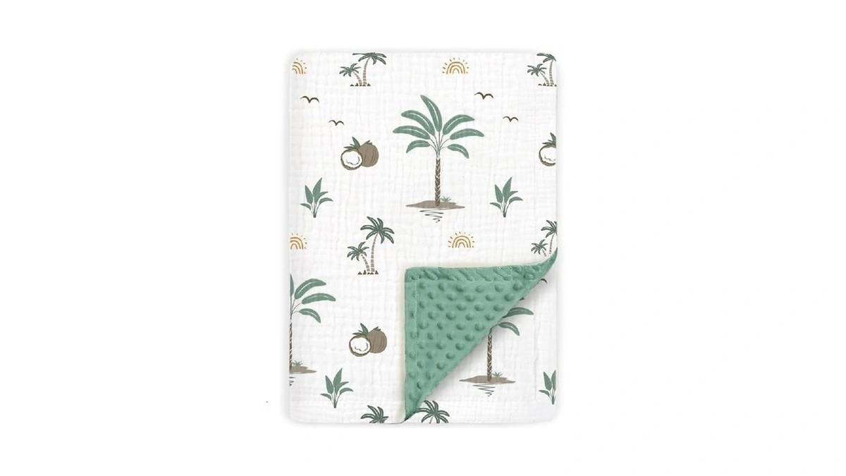 Boprio Muslin Baby Blankets For Boys Girls Ultra... - Coupon