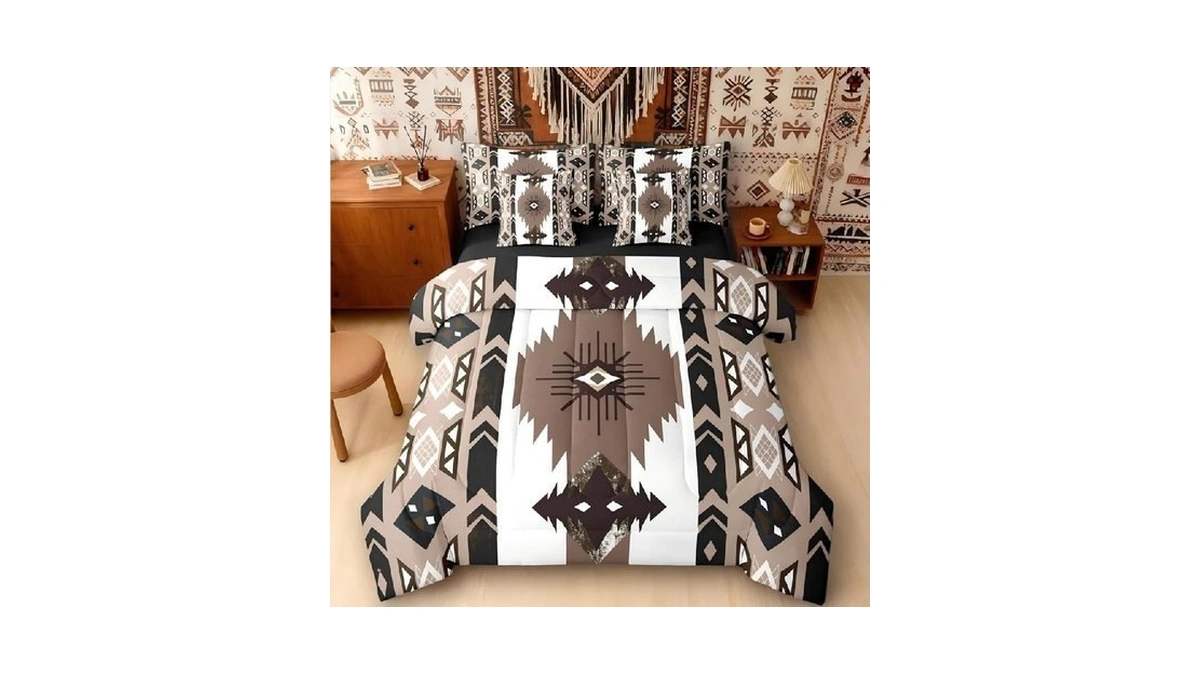 Erosebridal Western 7 Piece Comforter Set Full Bed... - Coupon