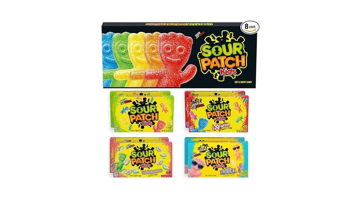 Sour Patch Kids Soft Chewy Gummy Candy Variety Pack... - Coupon