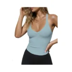 Mateam Women S V Neck Racerback Tank Tops Fitted... - Coupon