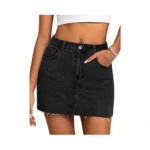 Iwd Jean Skorts For Woman High Waisted Stretchy... - Coupon