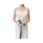 Tinge Time 9 Inch Artificial Bridal Bouquet... - Coupon