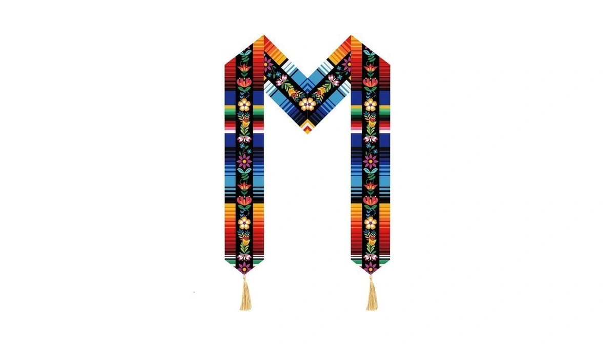 Moutina Mexican Graduation Stole Mexican Sash For... - Coupon