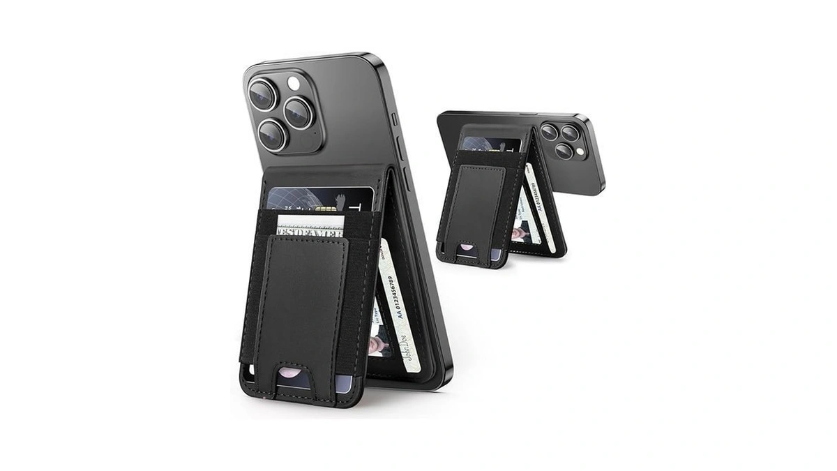 Miroddi For Magsafe Walle Stand Leather Magnetic... - Coupon