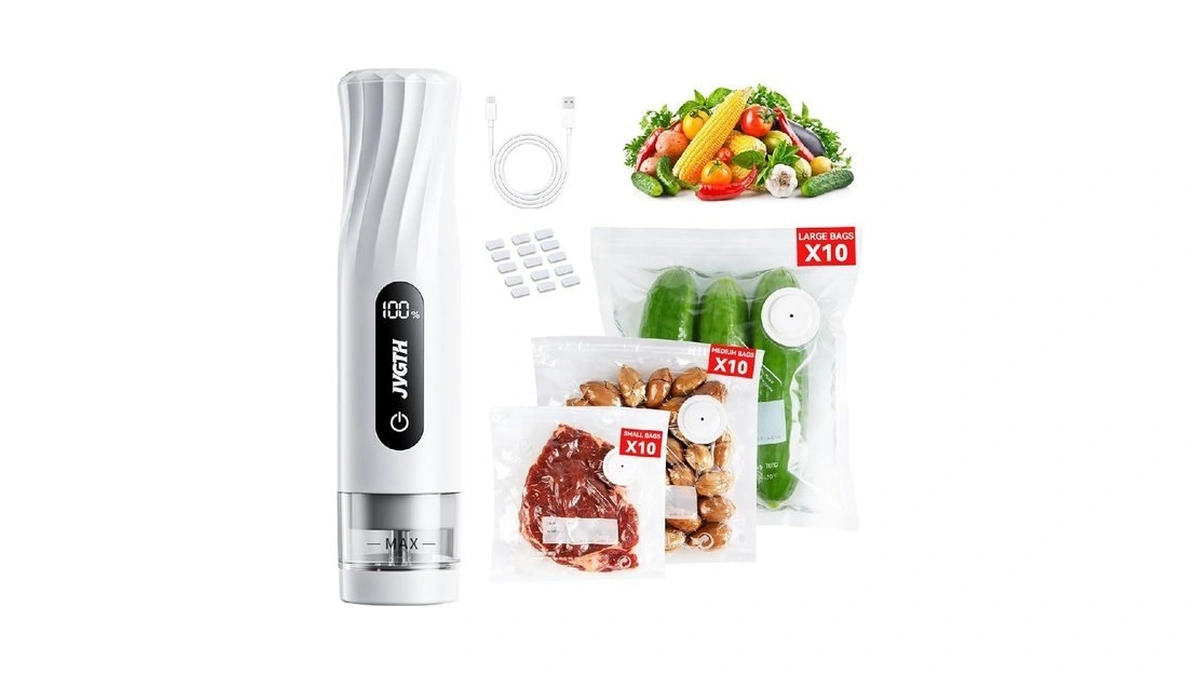 Jvgth Handheld Vacuum Sealer Food Storage Compact... - Coupon