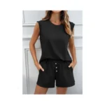 Tankaneo Womens 2 Piece Summer Outfits Casual... - Coupon