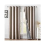 Fancyroof 100 Blackout Curtains 2 Panels Set Beige... - Coupon