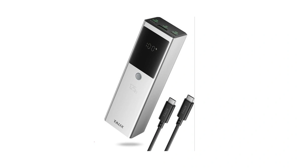 Talix 125w Power Bank 12800mah Portable Laptop... - Coupon